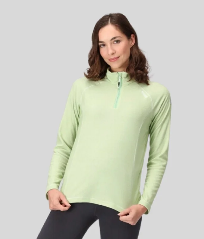 Light Green Regatta Montes Fleece Women’s Hoodie with Pockets