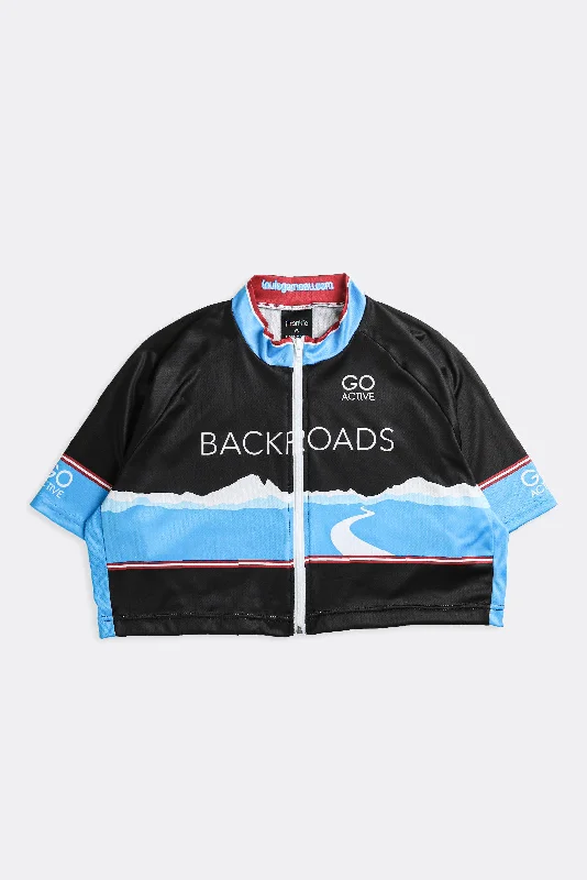 Rework Crop Cycling Jersey - XL Comfy Sweatshirts for Women