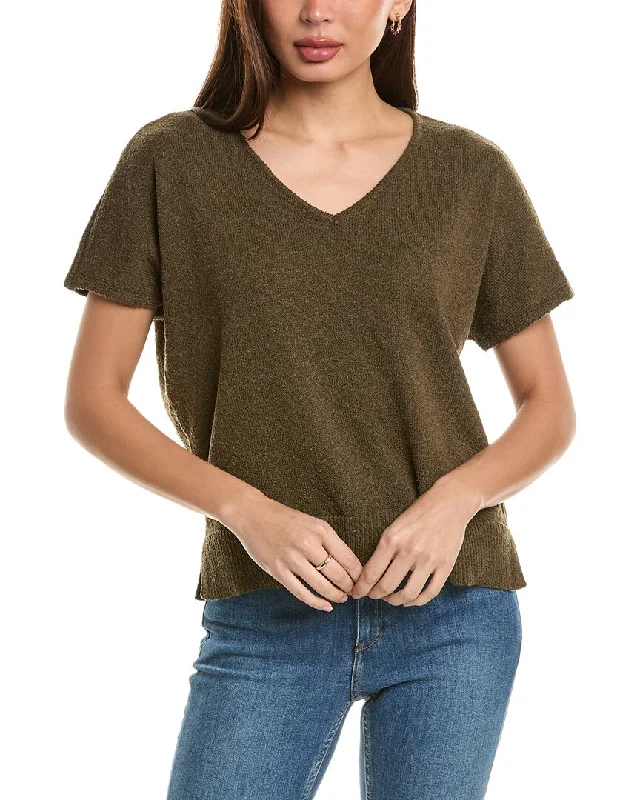 Bobeau Short Dolman Sweater Wool sweaters