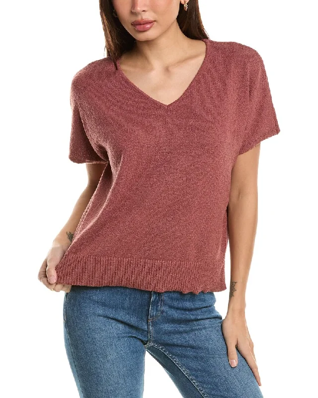 Bobeau Short Dolman Sweater Knitted sweaters