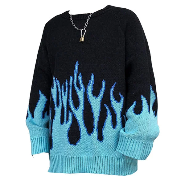 Vintage Blue Flame Sweater Levi's sweaters