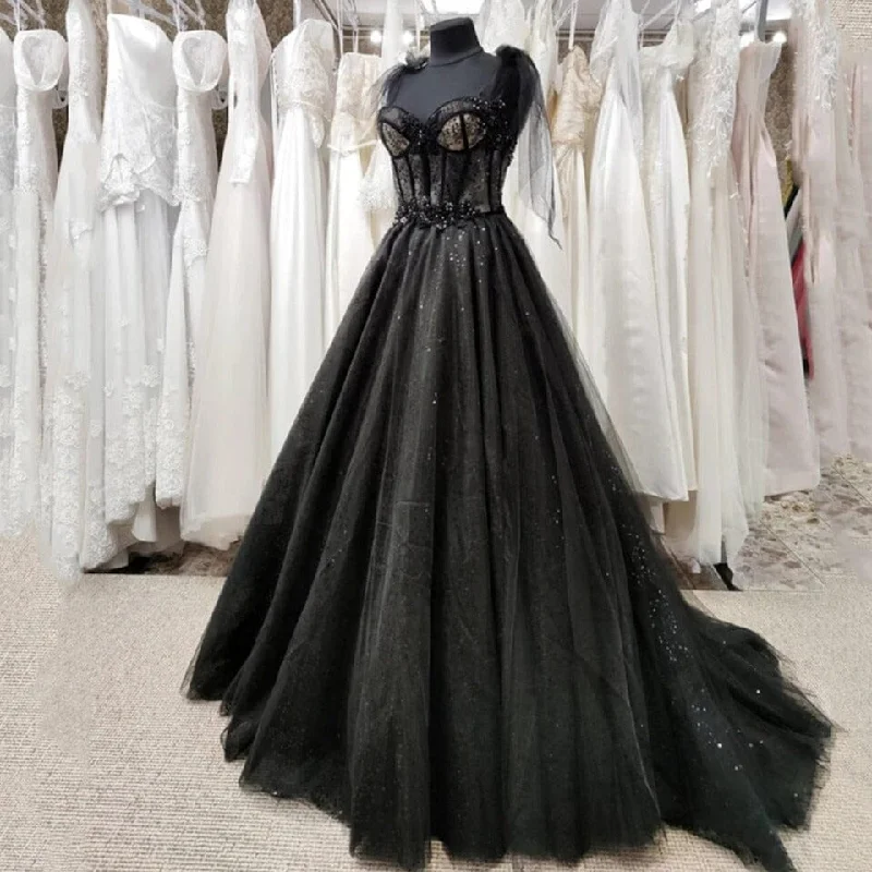 Gothic Glamour Wedding Dress Glamorous Wedding Dress