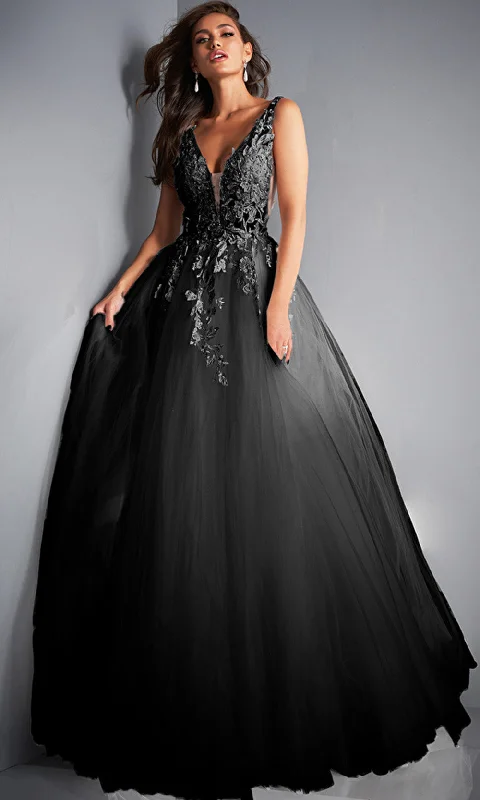 Jovani 02840 Full Skirt Gown