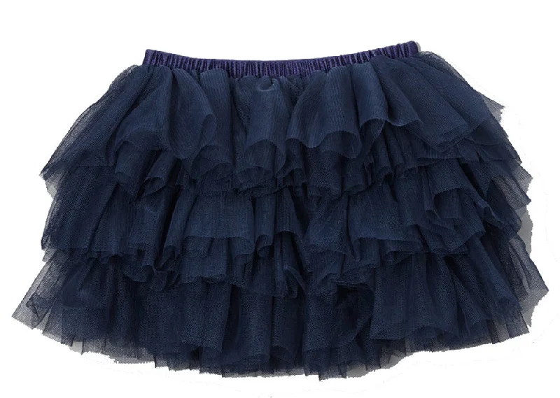 8 Layer Navy Blue Tutu Y2K unclassified skirts