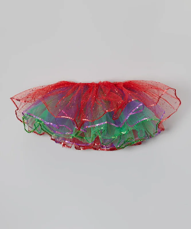 Mermaid Glitter Reversible Tutu Dark color unclassified skirts