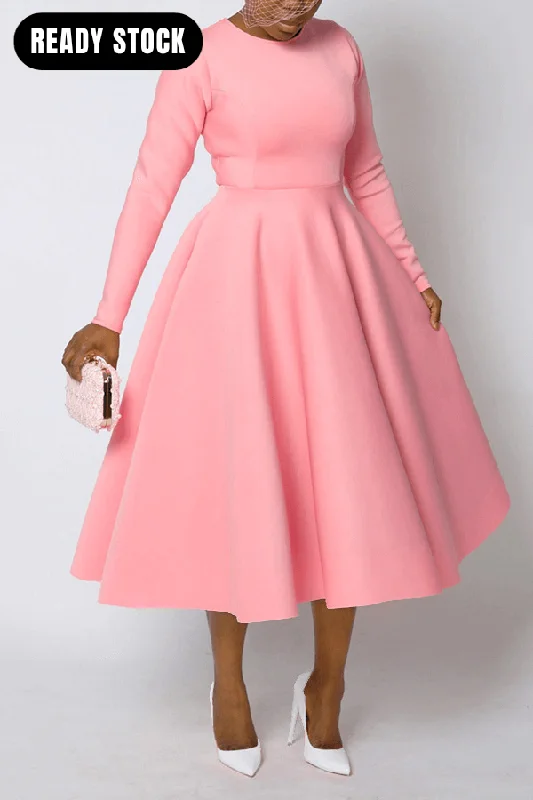 So Elegant Swing Midi Dress Discounted midi dresses