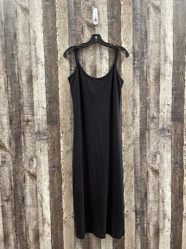 Black Dress Casual Maxi Gap, Size L Beach maxi dresses