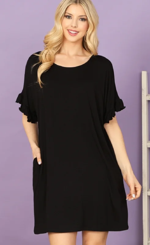 Casual LBD with Pockets Stretchy unclassified dresses