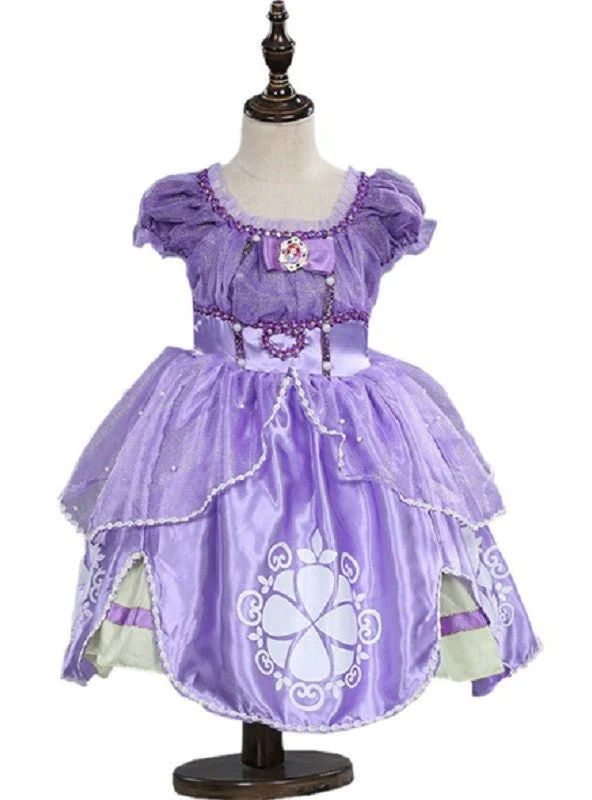 Cute Princess Sofia dress Fancy Halloween Vintage unclassified dresses