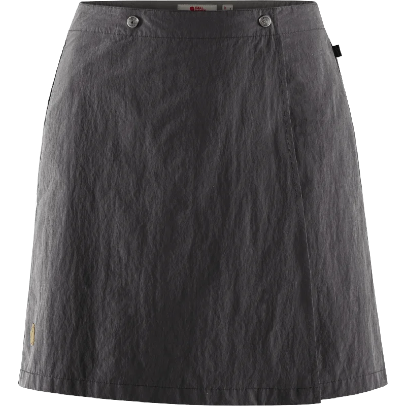 W's Travellers MT Skort - Recycled polyamide & Organic cotton Metallic unclassified dresses