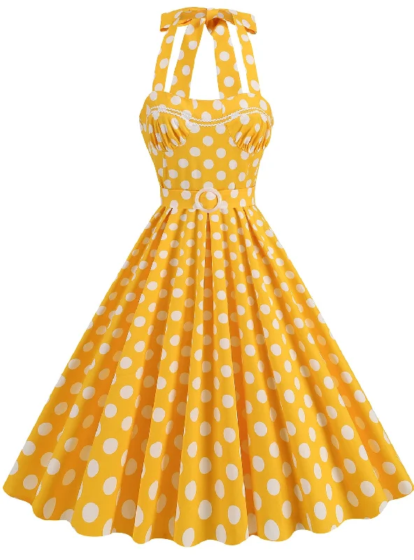 Hepburn Polka-dot Retro Dress Trendy new unclassified dresses