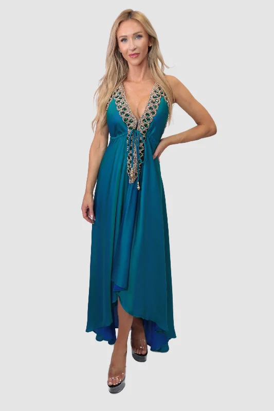 Marrakesh Green/Turq.Ombre Dress Designer unclassified dresses