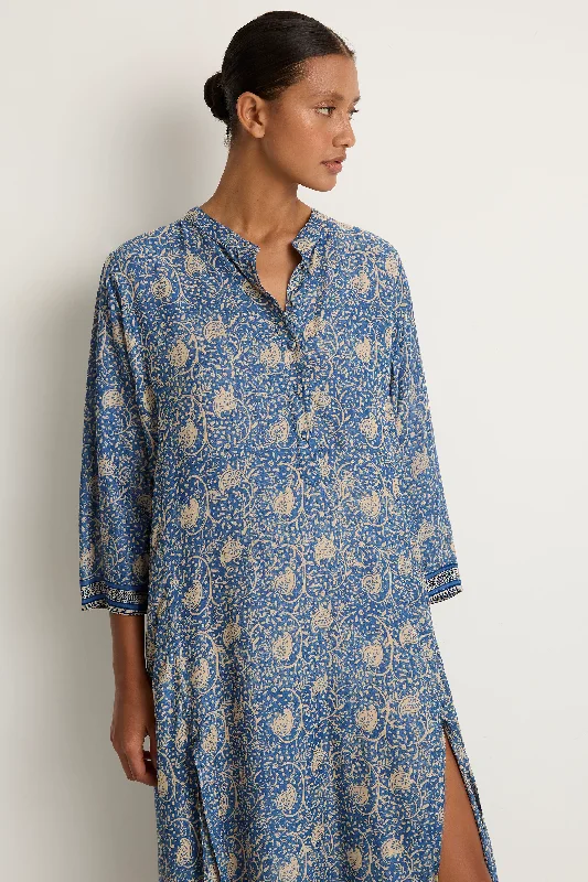 Natalie Martin Isobel Dress - Water Lily Blue Casual unclassified dresses