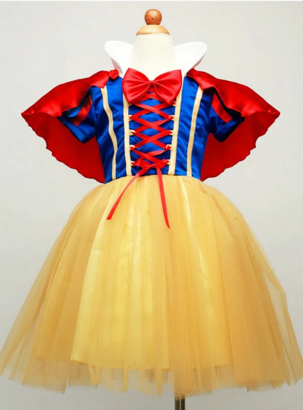 Snow White Princess Dresses Kids Girls Halloween Wrap unclassified dresses