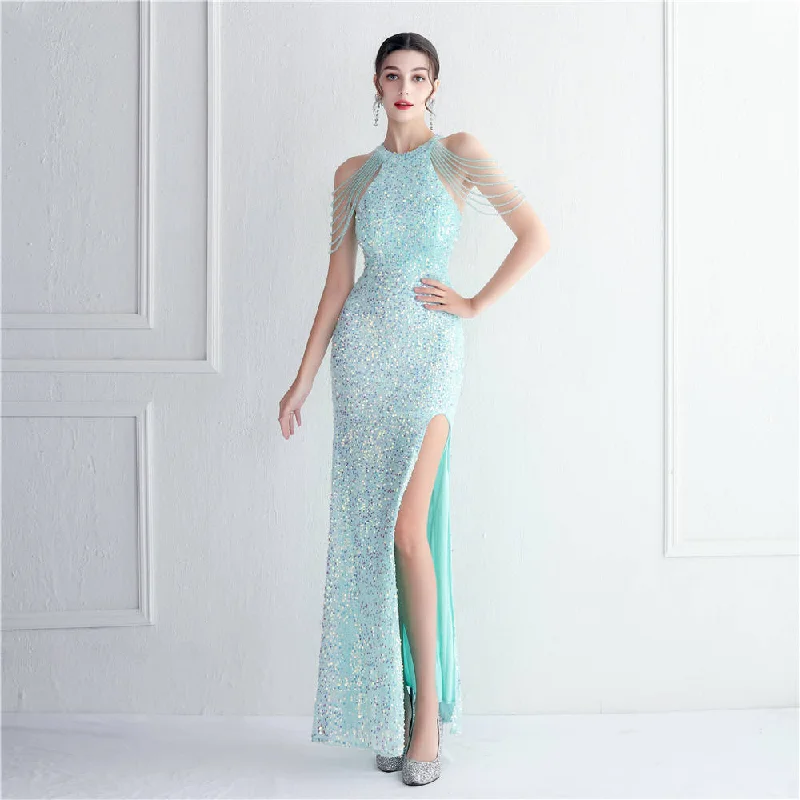 The Indy Crystal Gown Sequin unclassified dresses