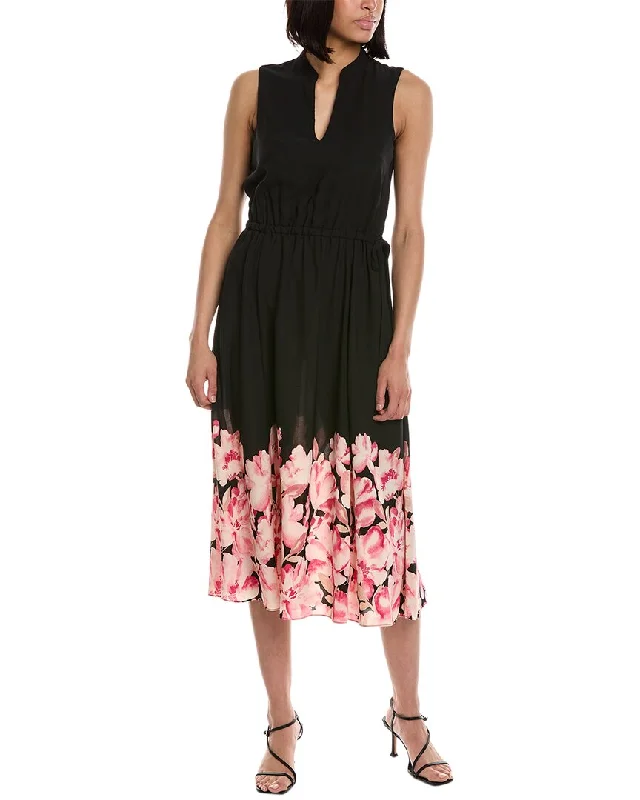 Anne Klein Jenna Maxi Dress Layered Maxi Skirt