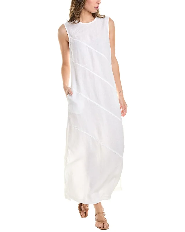 Peserico Linen Maxi Dress Summer Beach Maxi