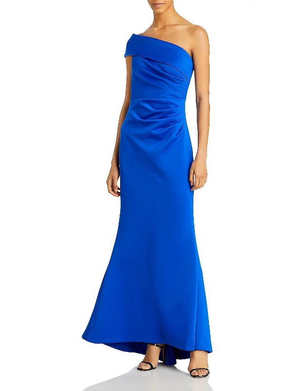 Womens One Shoulder Maxi Evening Dress Comfortable Long Skirt