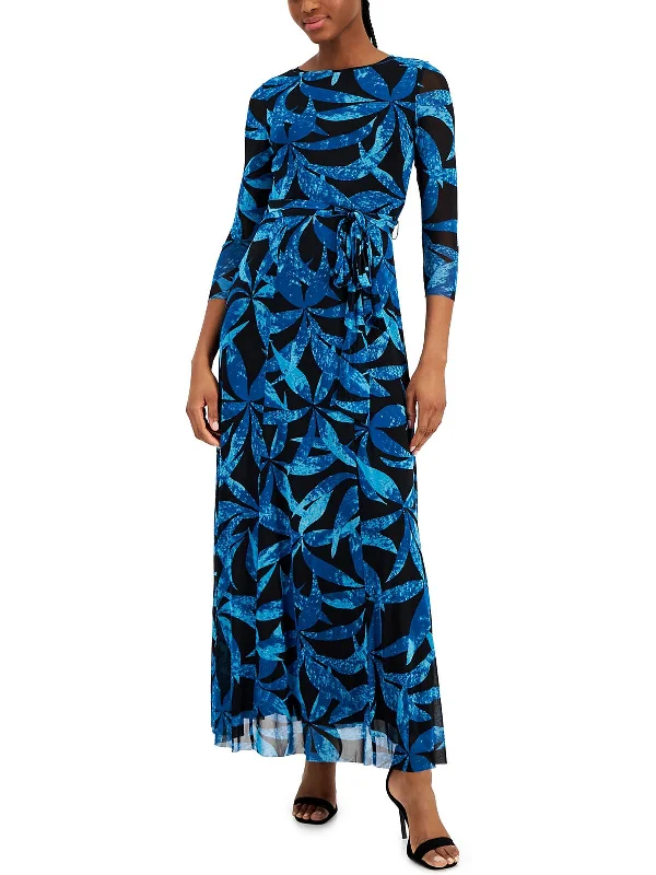 Womens Printed Long Maxi Dress Maxi Skirt Casual